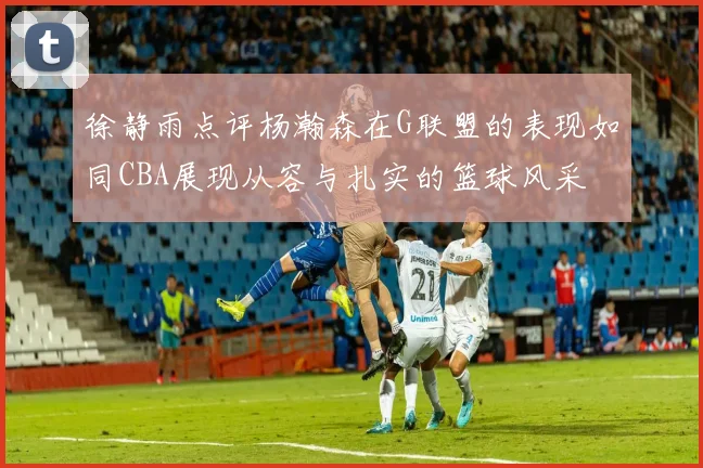 徐静雨点评杨瀚森在G联盟的表现如同CBA展现从容与扎实的篮球风采